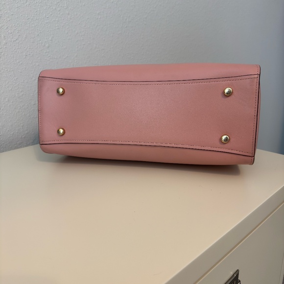 EUC Selena Gomez Coach Purse with bowtie charm - Picture 4 of 10